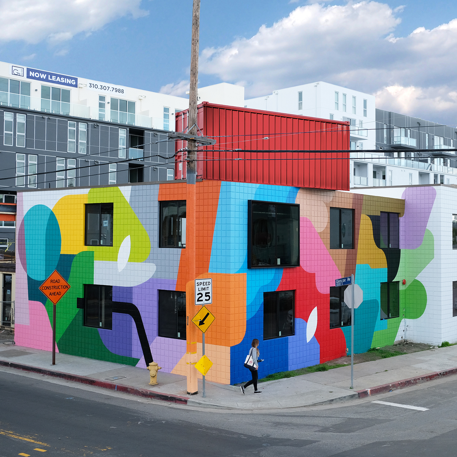 Mural In Los Angeles For G8Living • Oli-B